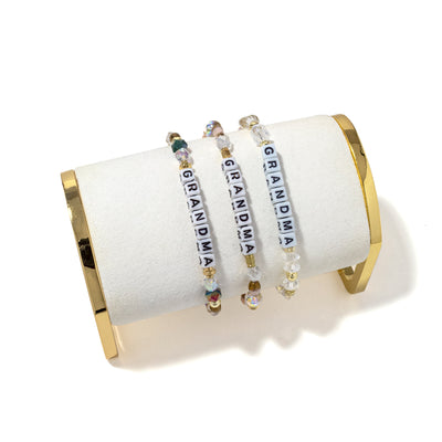 Grandma Custom Bracelet-Q