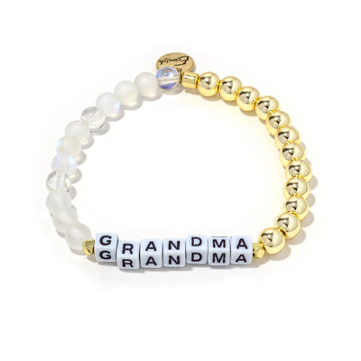 Grandma Gold Mermaid Custom Bracelet