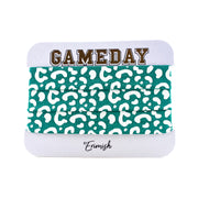 Hair Ties Green/White