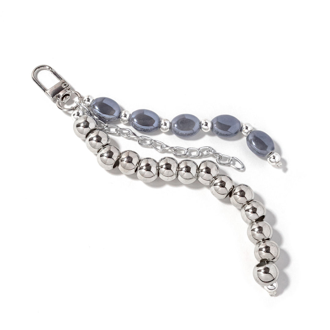 Grey Skies Bag Charm