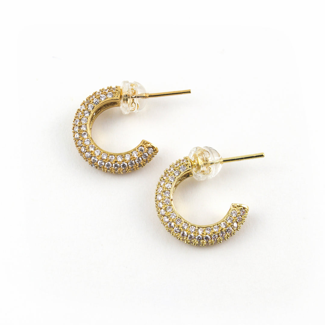 Hoopy Earrings Gold