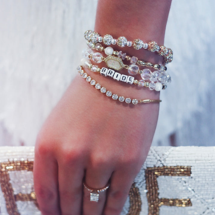 Bride Bracelet Stack