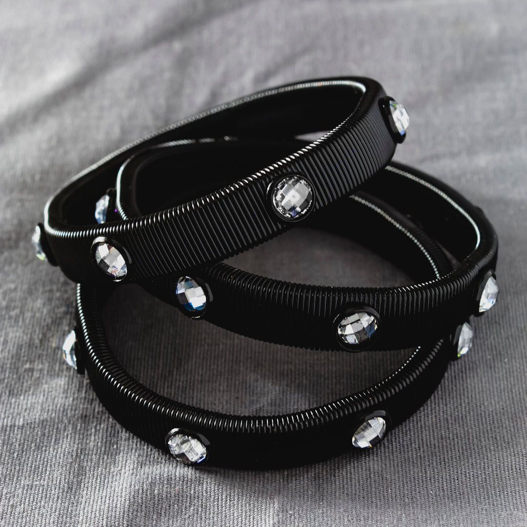 Snake Cuff Black