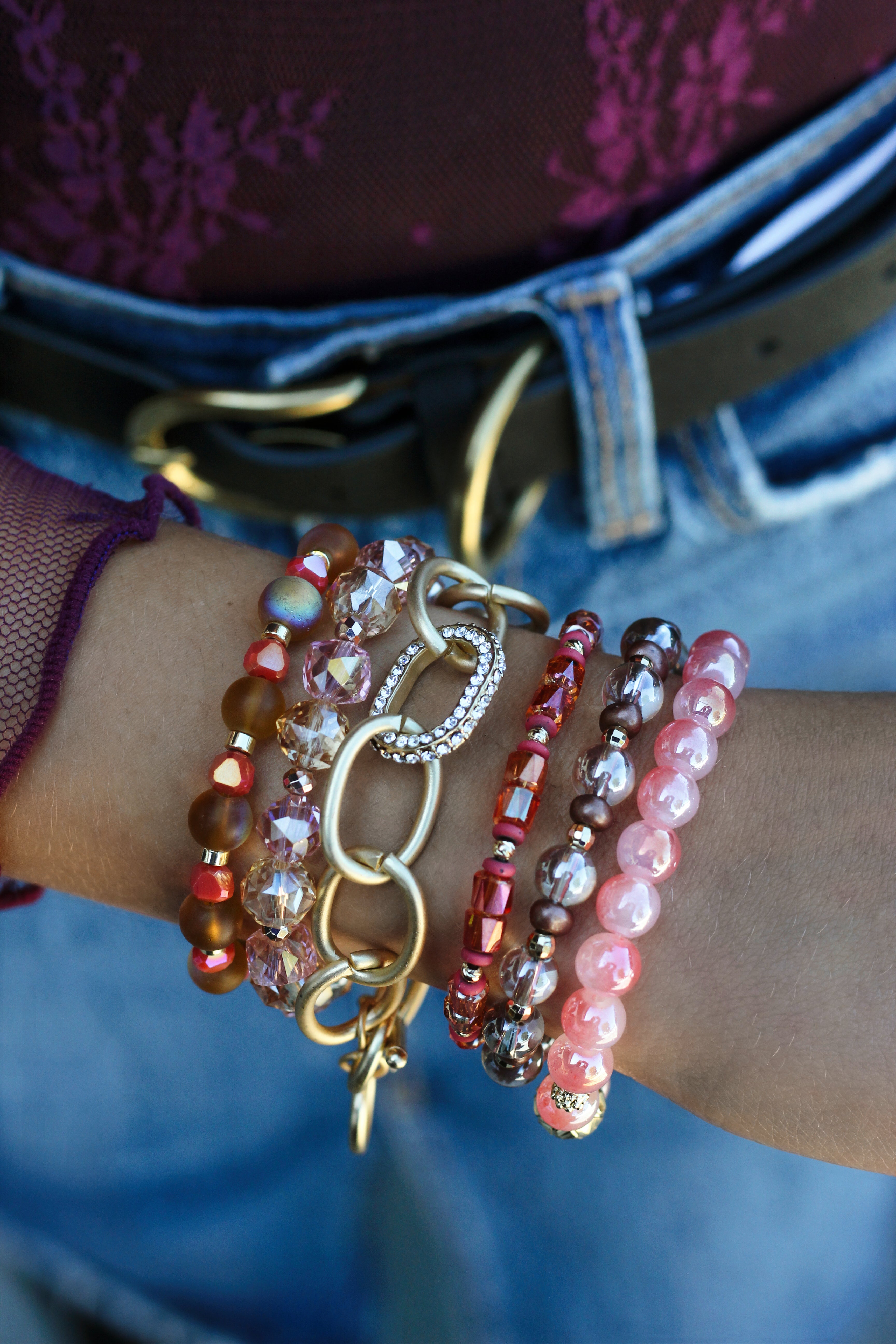 Firefly Chain Bracelet Gold Erimish