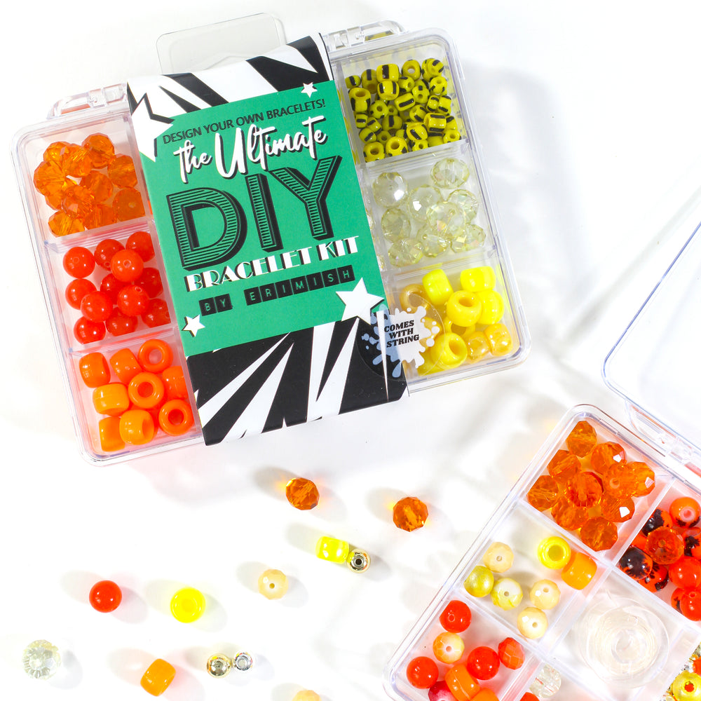 DIY Bracelet Kit Yellow/Orange - Erimish