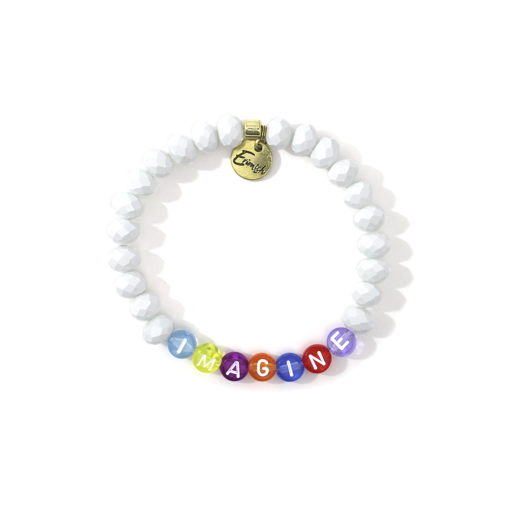 Gem Jams Space Bracelet Imagine White (KIDS) - Erimish