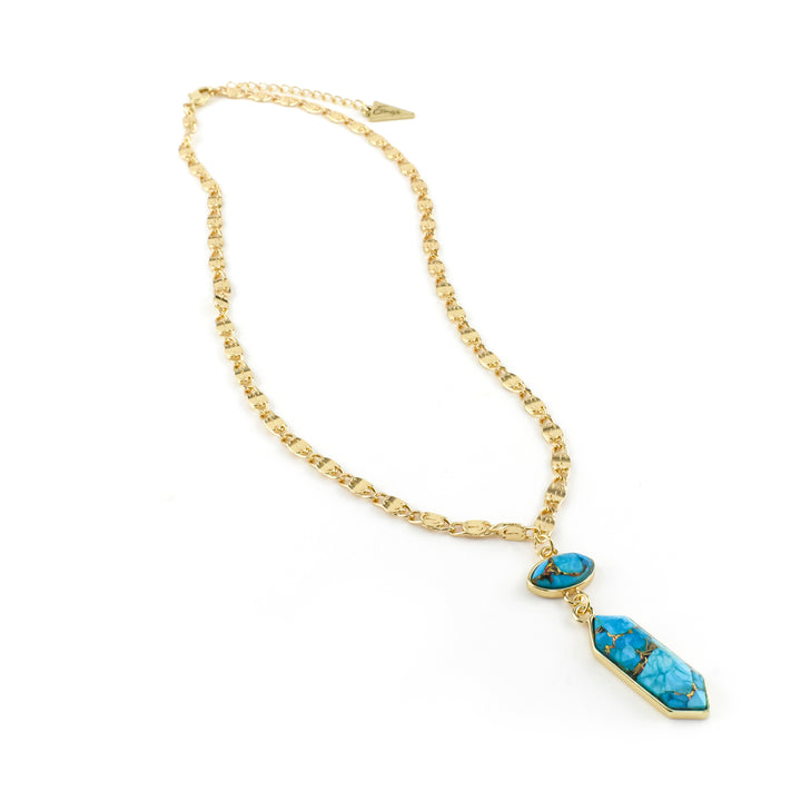 Josie Necklace Turq