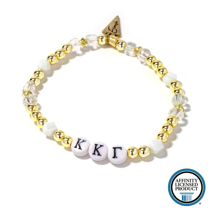 Kappa Kappa Gamma - White Bracelet