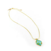 Knox Necklace Turq