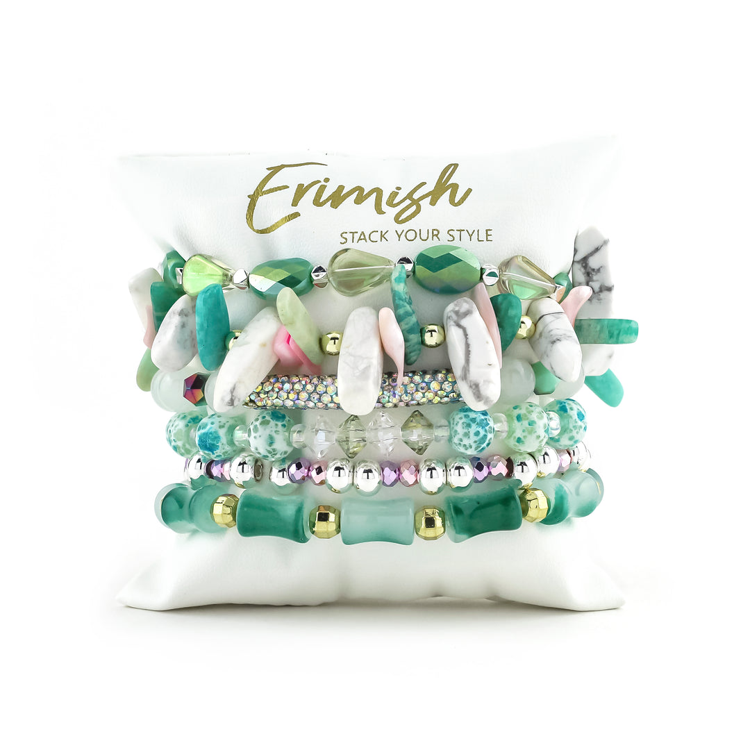 Lagoon Bracelet Stack - Erimish