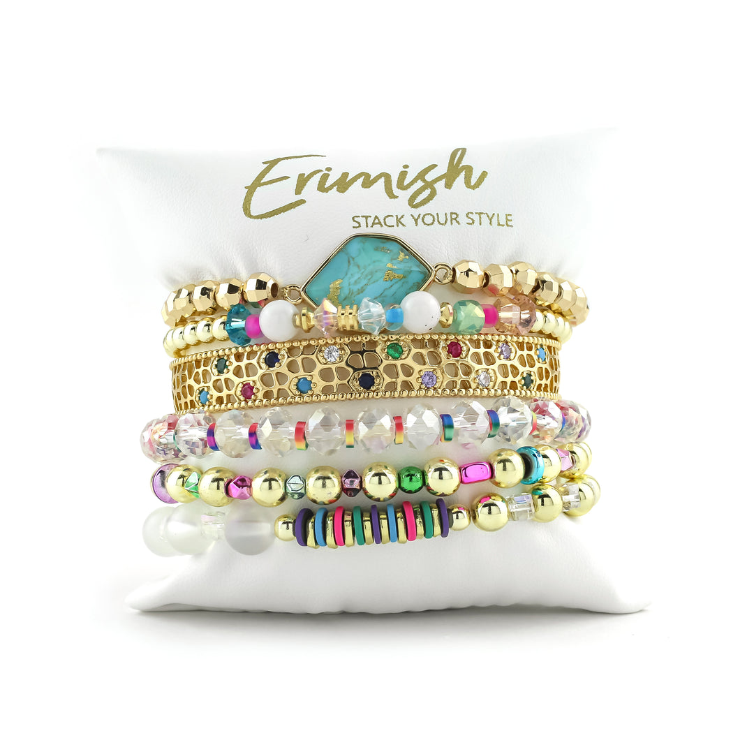 Layla Bracelet Stack - Erimish