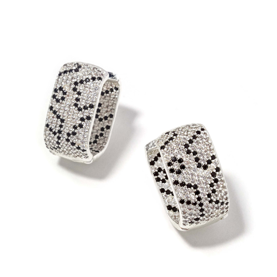 Leopard Sparkle Earrings