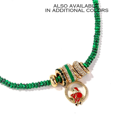 Linked In Santa Necklace