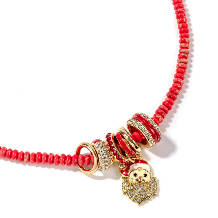 Linked In Santa Necklace