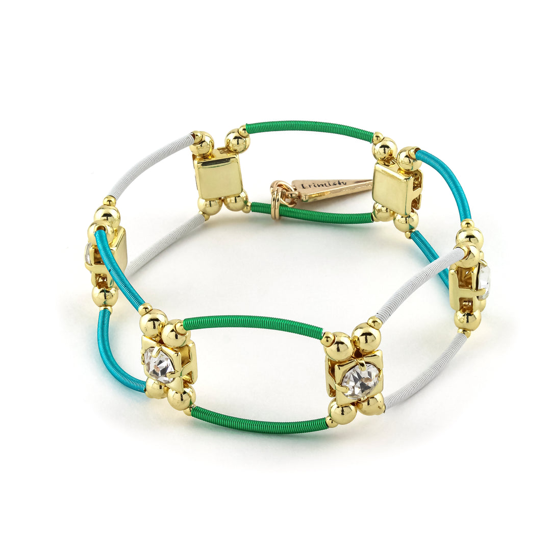 Loopy Bracelet Green - Erimish
