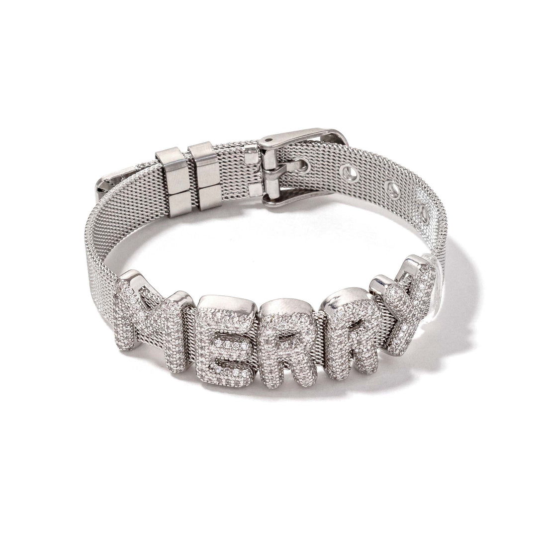 Custom Slider Bracelet Merry