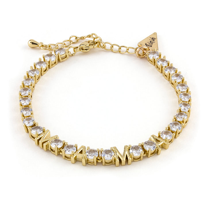 Mama Tennis Bracelet