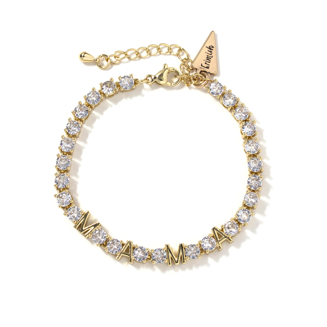 Mama Tennis Bracelet