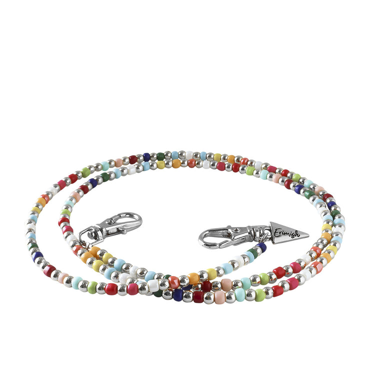 Rainbow Sunglass Chain Silver