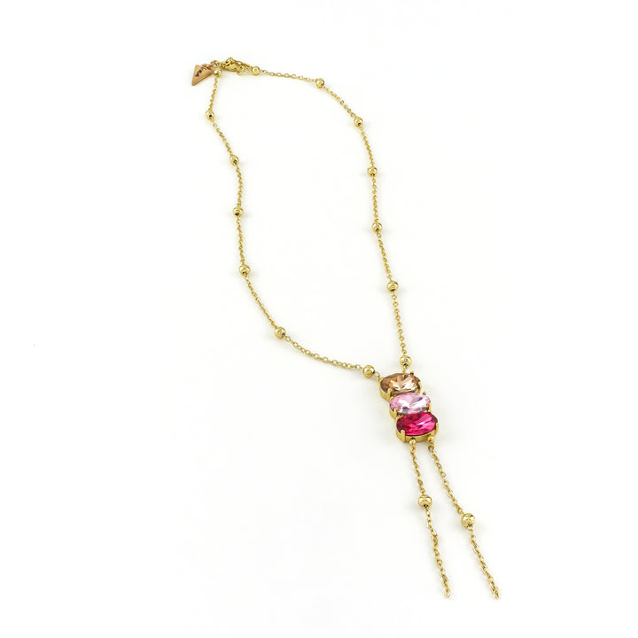 Meredith Necklace Pink