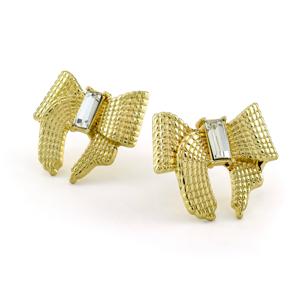 Mesh Bow Earrings - Erimish