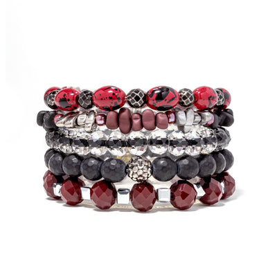 Team Spirit Stack Maroon/Black