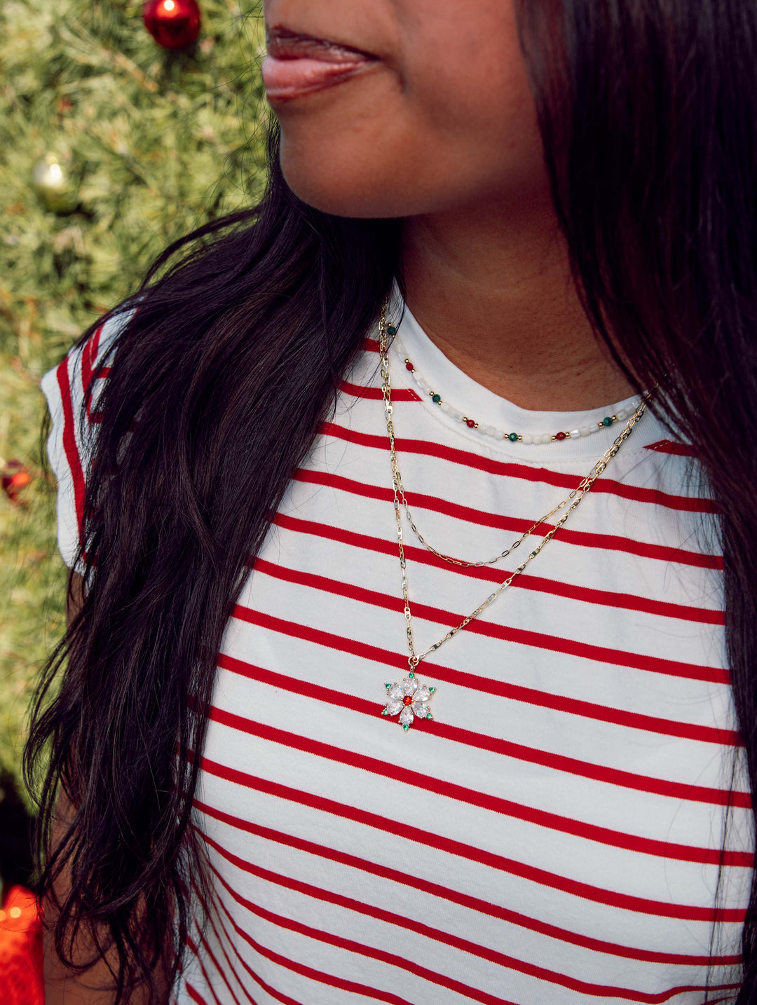 Mistletoe Necklace
