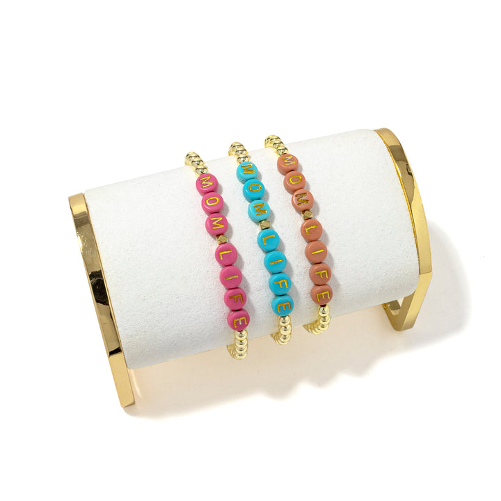 Mom Life Custom Bracelet-J