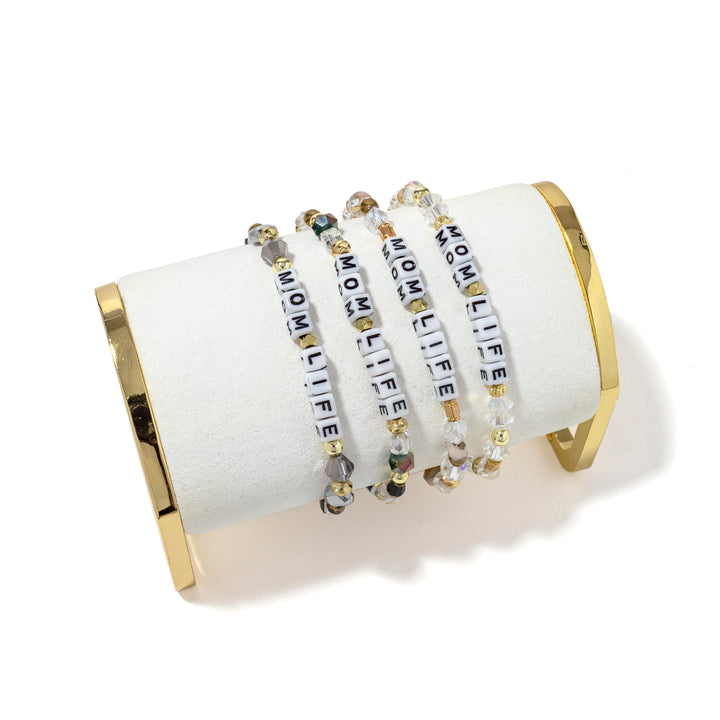Mom Life Custom Bracelet-Q