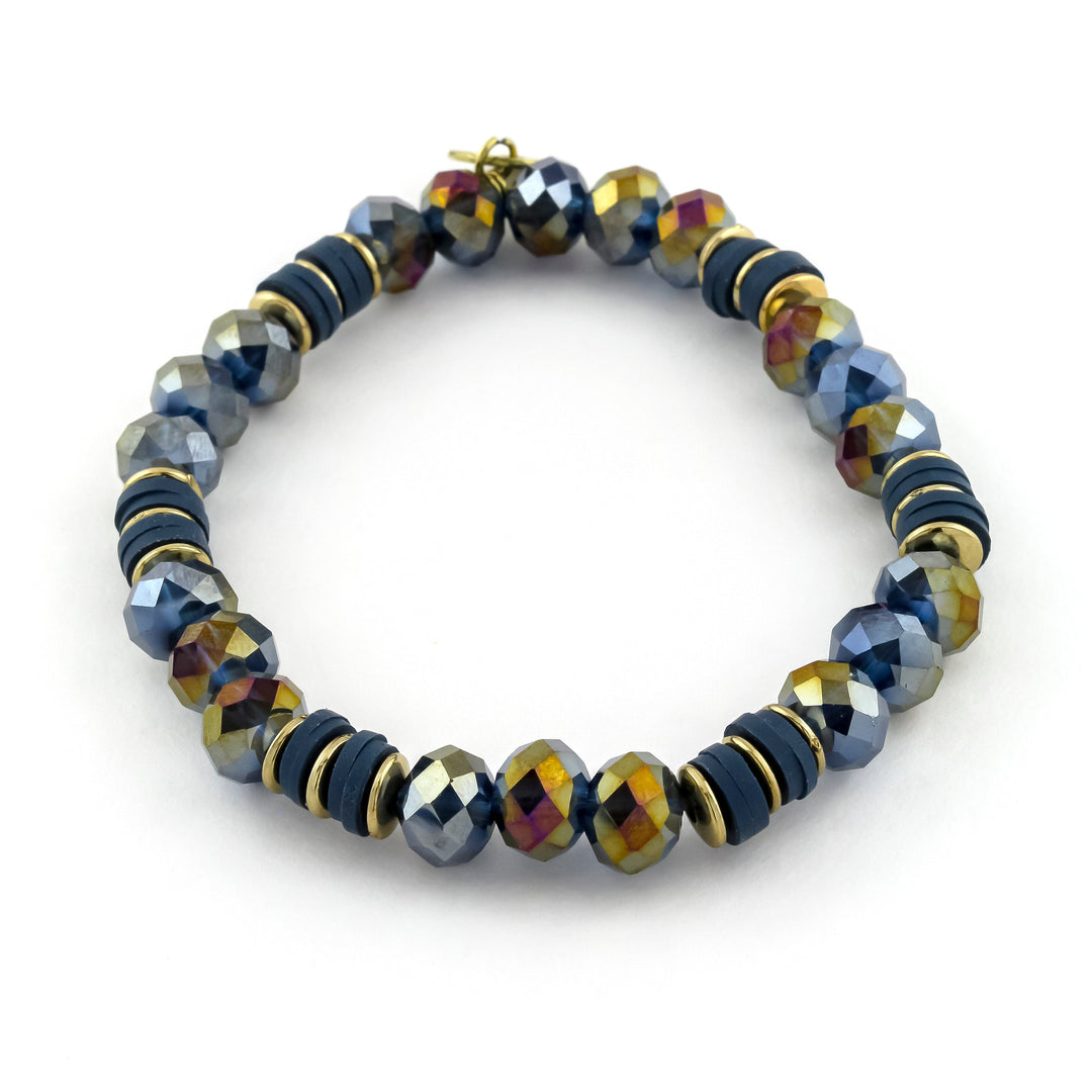 Navy Gameday Bracelet - Erimish