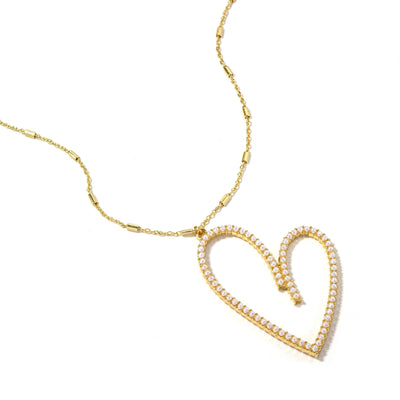 Pearl Heart Necklace