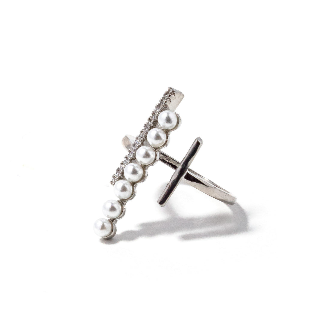 Pearl Bar Ring