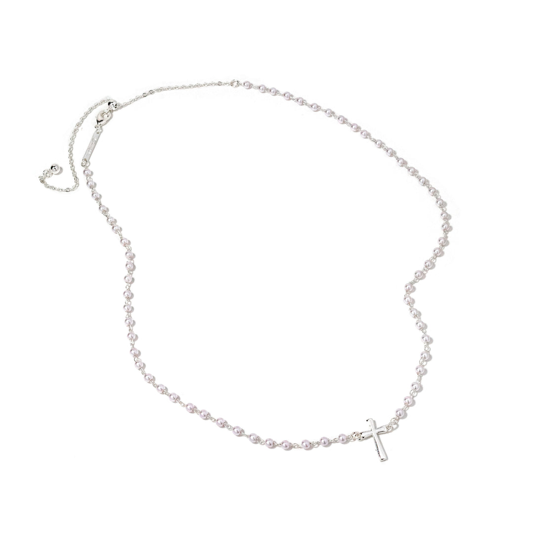 Pearl Cross Necklace