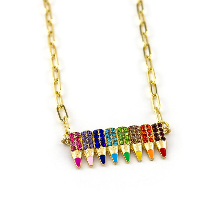 Pencil Necklace