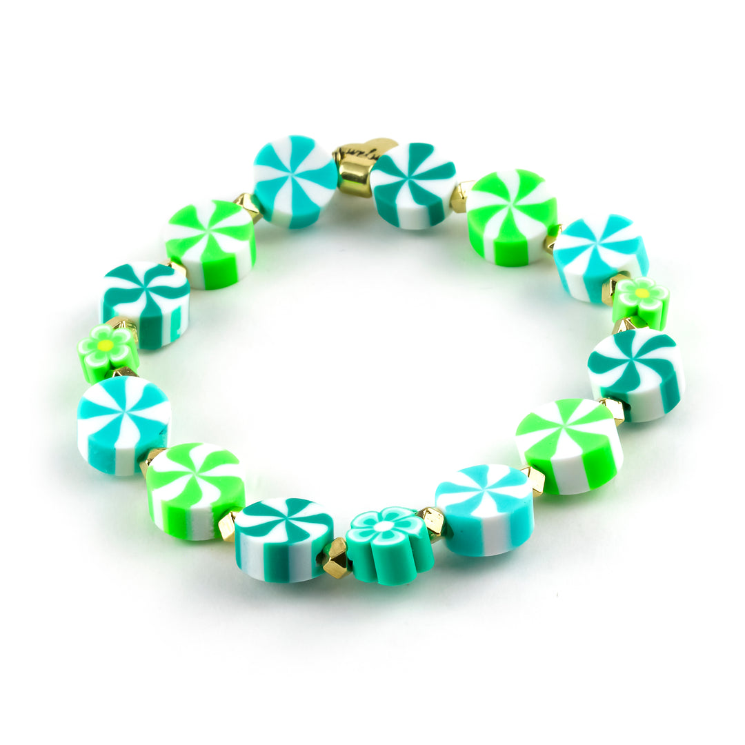 Gem Jams Minty Bracelet (KIDS) - Erimish