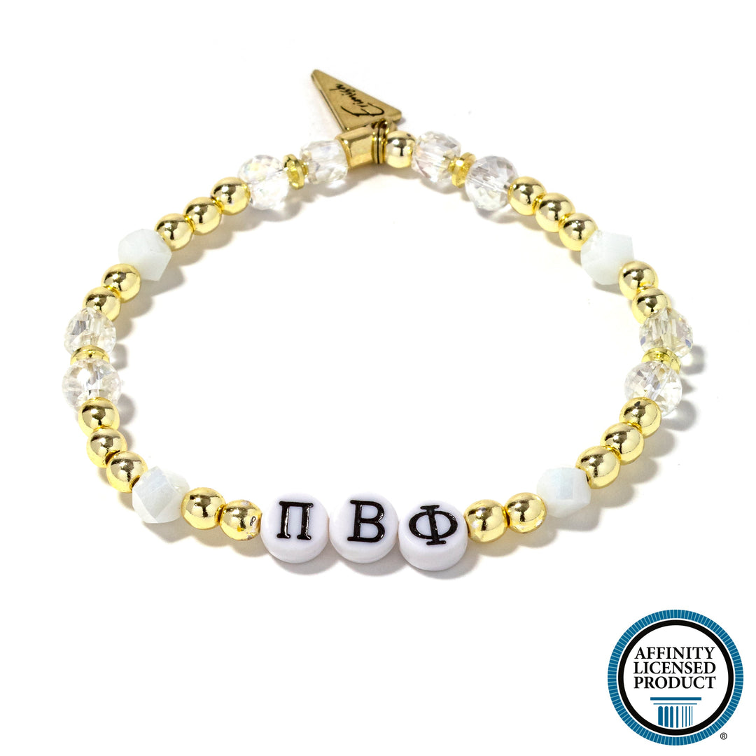 Pi Beta Phi - White Bracelet