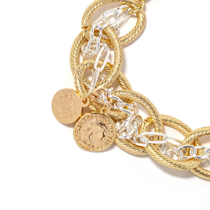 Prescott Bracelet Silver/Gold