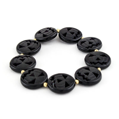 Pumpkin Bracelet Black