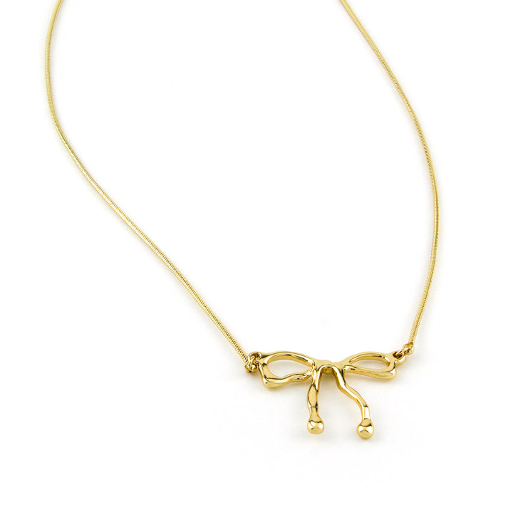 May Promo Bow Necklace