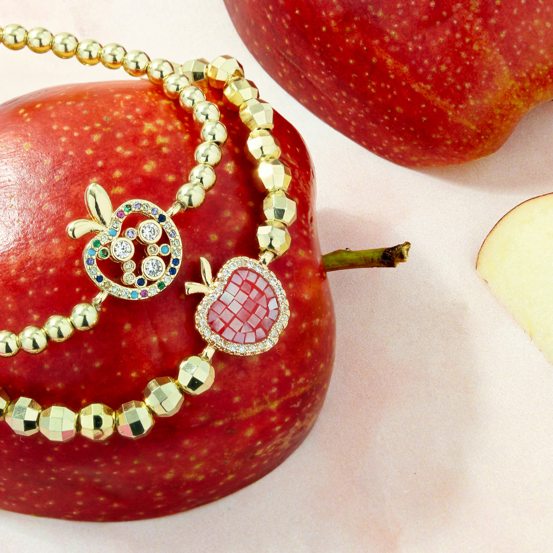 Red Apple Bracelet - Erimish