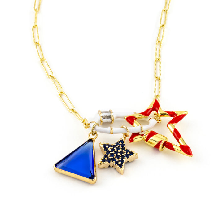 Red, White & Blue Necklace