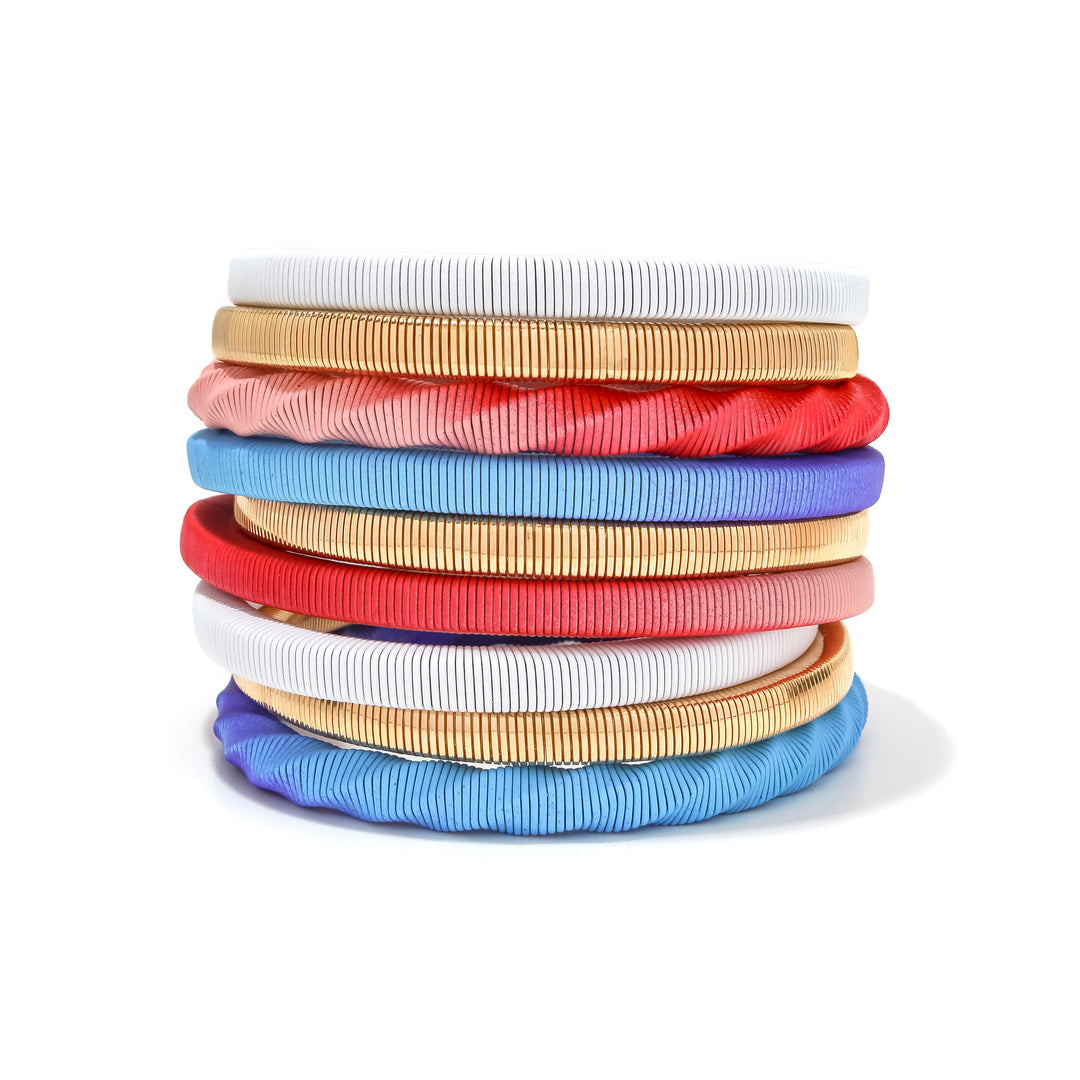 Fifi Bangles Red, White, and Blue - Erimish