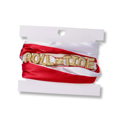 University of Alabama Ribbon Slider Roll Tide