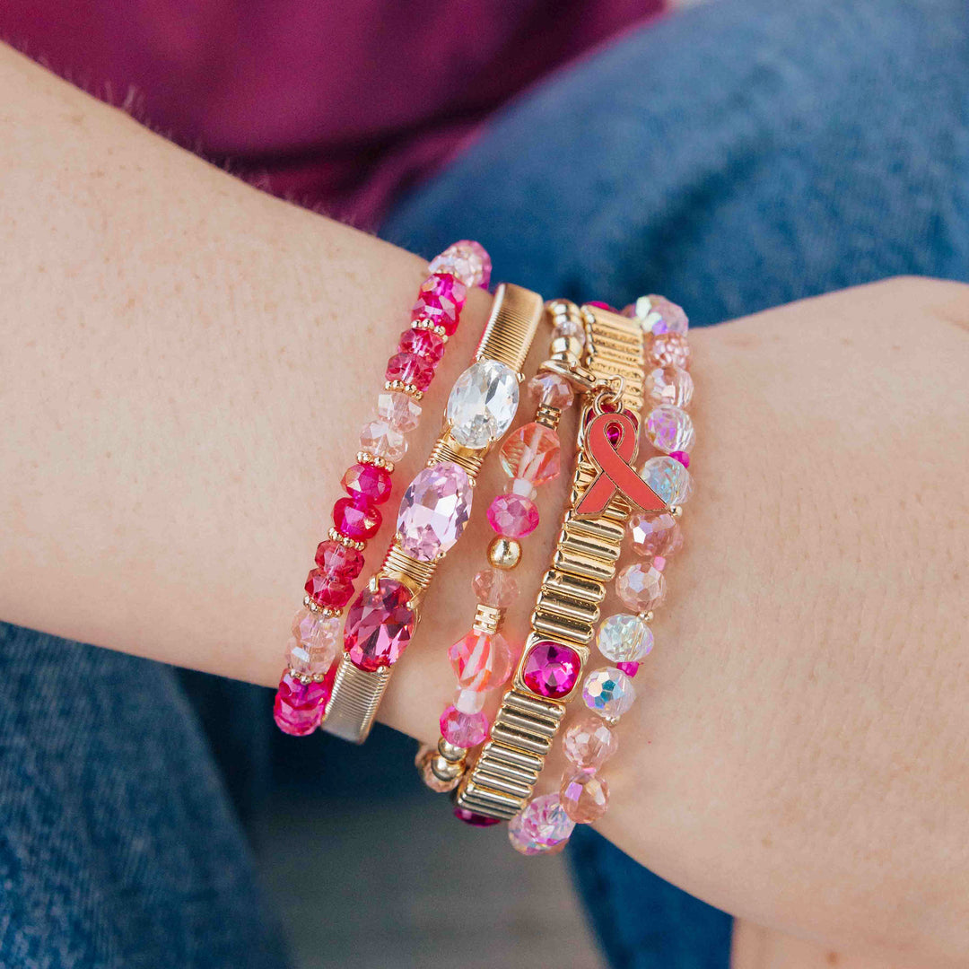 Ribbon Hope Bracelet