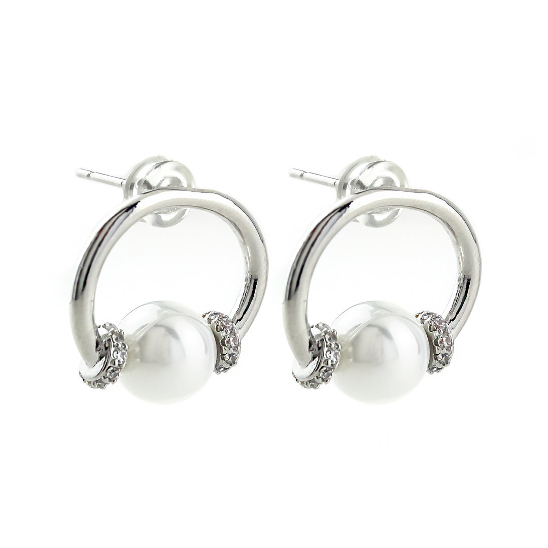 Ringer Earrings Silver