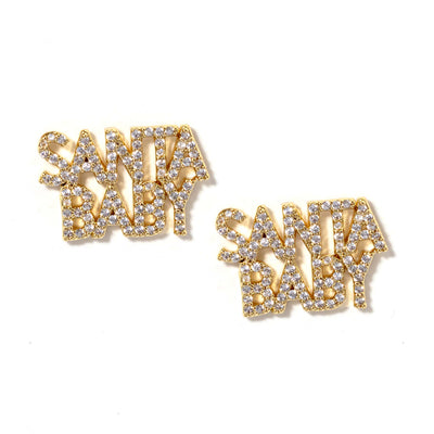Santa Baby Stud Earring