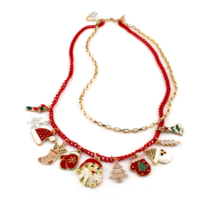 Santa Charm Necklace
