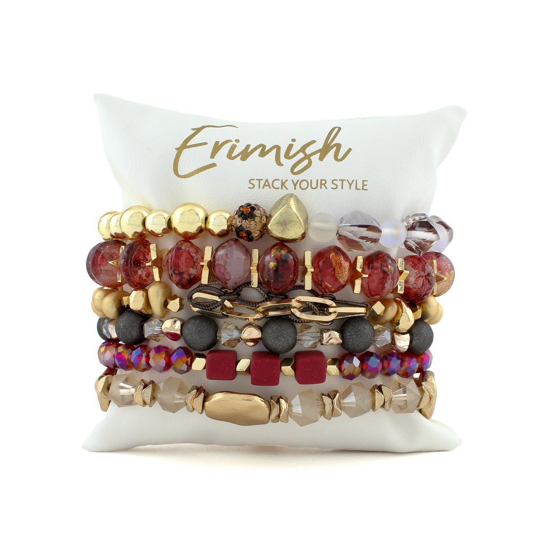 Scarlet Bracelet Stack