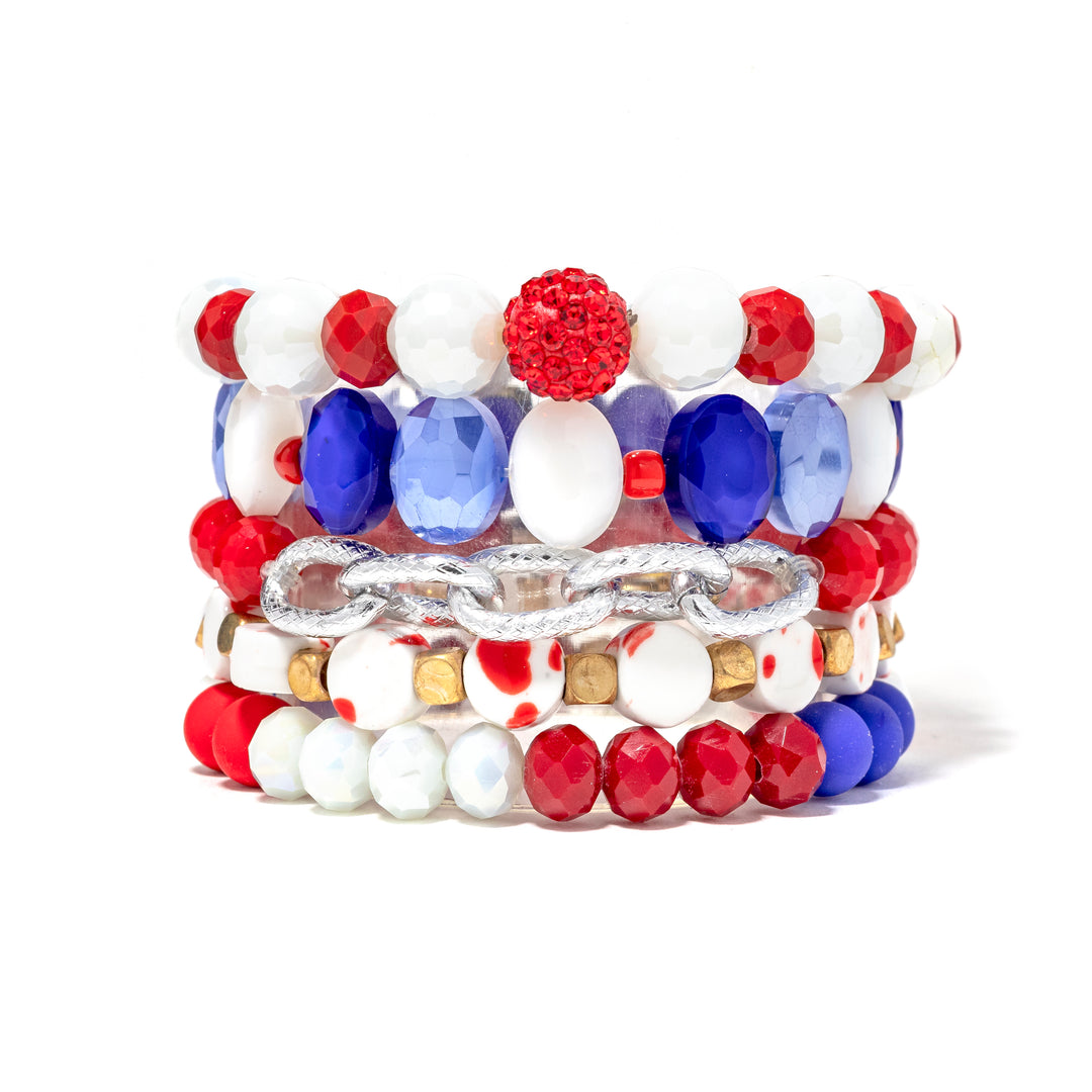 Team Spirit Stack Red/Royal Blue