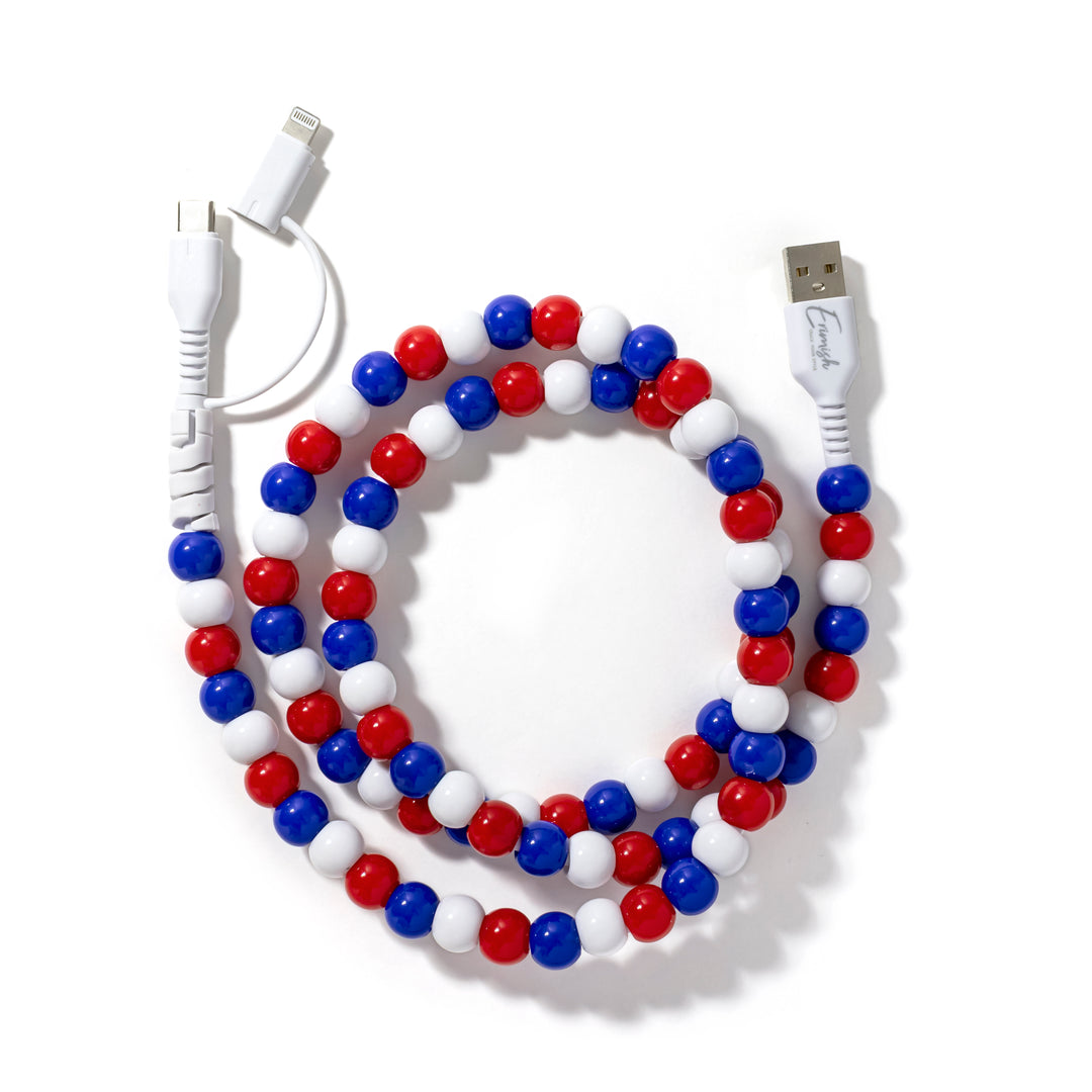 Beaded Phone Charger Seneca - Erimish
